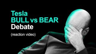 Tesla Bull vs Bear Debate (reaction video)