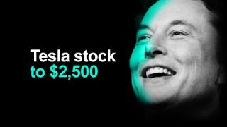 Tesla Stock $2,500 Price Target