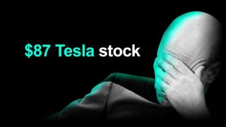 Tesla Bear's $87 Tesla Price Target (LOL)