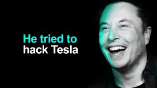 Idiot Tries To Hack Tesla: Gets Busted